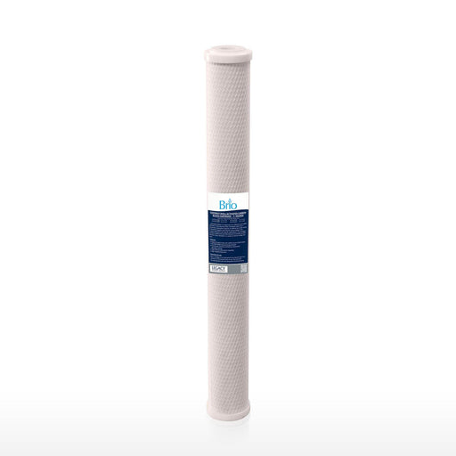 Brio Legacy 10 Micron Coconut Shell Carbon Block Filter for Commercial RO System