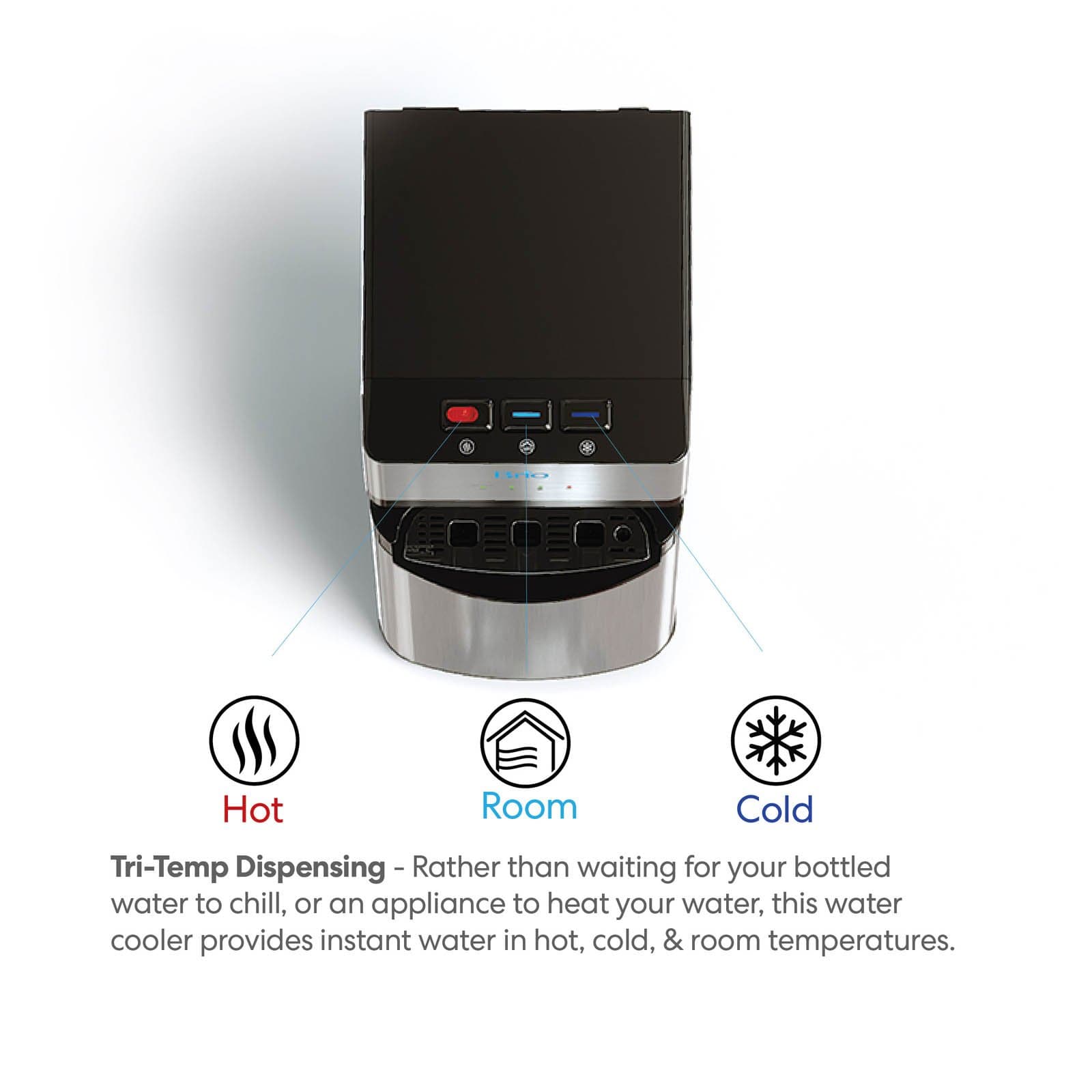 500 Series 4-stage UV Self-Cleaning Bottleless Water Cooler - water cooler