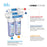 4 Stage Reverse Osmosis Water Filter System, RO, Brio Essential