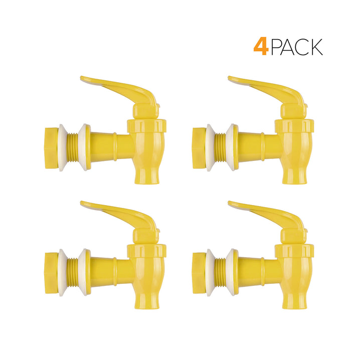 Standard Replacement Valve Display Packages (4-Piece) for Crocks and Water Bottle Dispensers