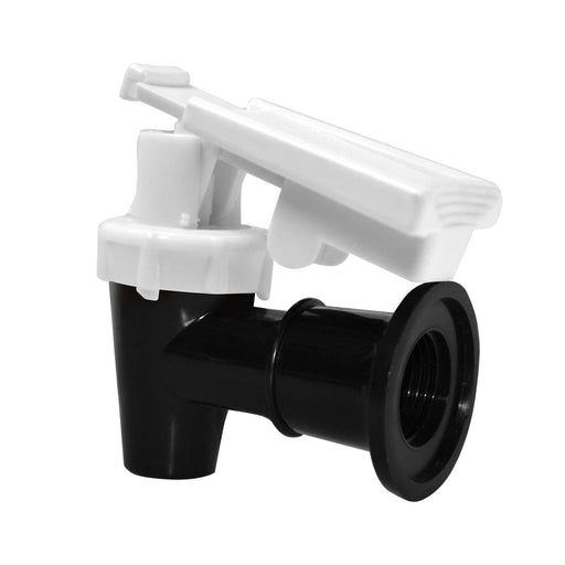 White Color Valve With Safety Black Body