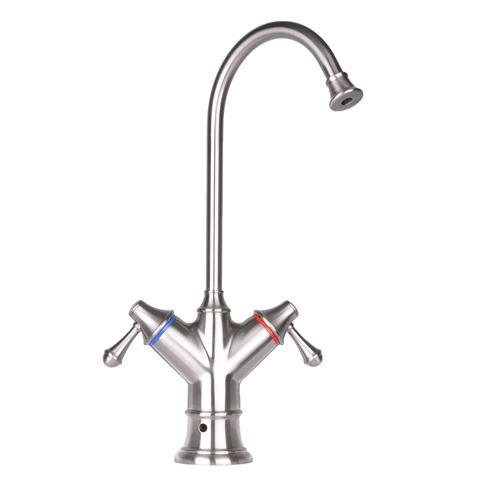 Tomlinson Designer Hot & Cold Faucet with 1/4" Fit & Polished Chrome Finish