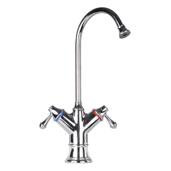 Tomlinson Designer Hot & Cold Faucet with 1/4" Fit & Polished Chrome Finish