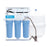 5 Stage Reverse Osmosis Water Filter System on Metal Rack with Pump, RO, Ecosoft Absolute
