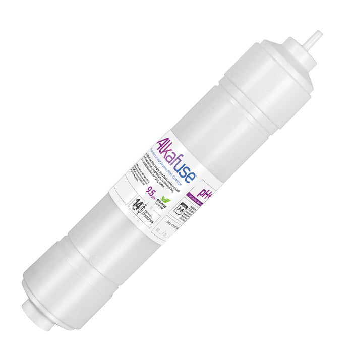 Brio Premier 14" Inline Straight-Type Alkafuse Alkaline Water Filter