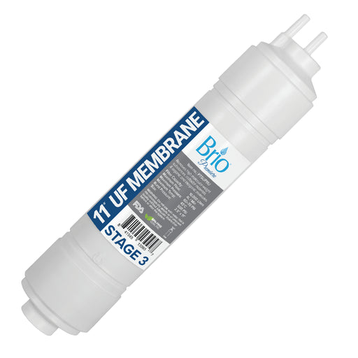 Brio 2.5" x 11" U-Type Ultrafiltration Replacement Membrane w/ 1,200 ml capacity