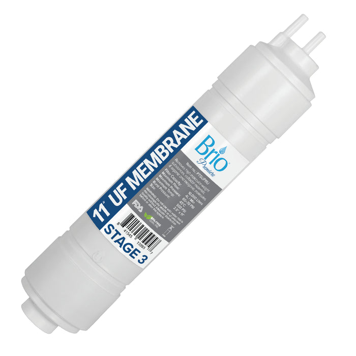 Brio 2.5" x 11" U-Type Ultrafiltration Replacement Membrane w/ 1,200 ml capacity