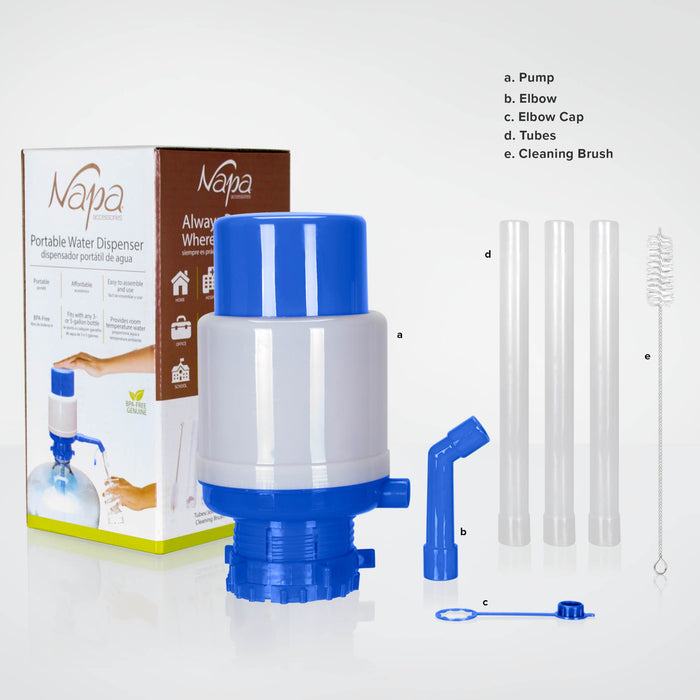 Manual Water Pump for 5-Gallon Crown Top Water Bottles