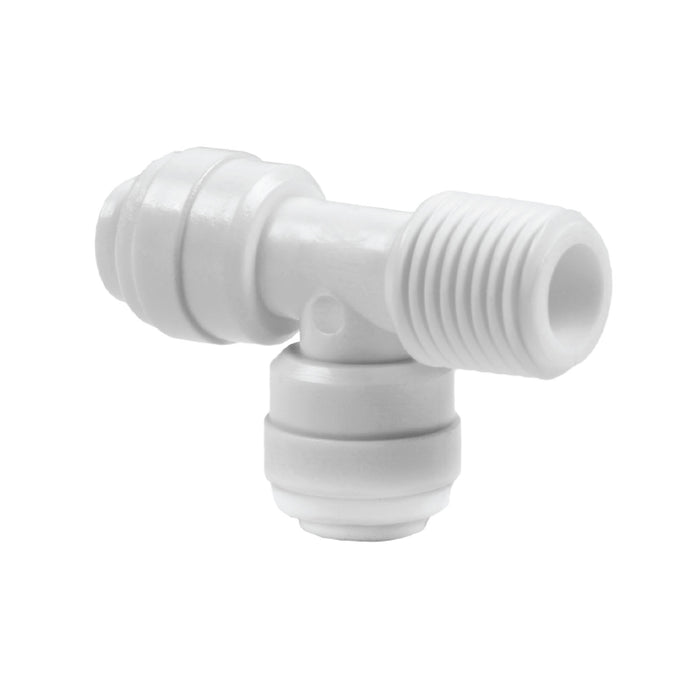 Three Sided, Swivel Male Run Tee Adapter