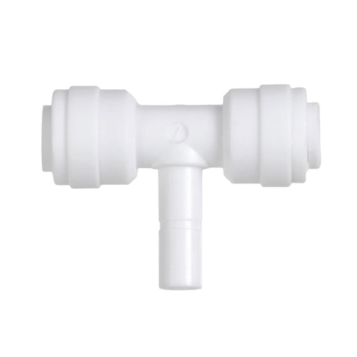 Three Sided, Stem Plug Tee with Push Fit Inlets & Outlet