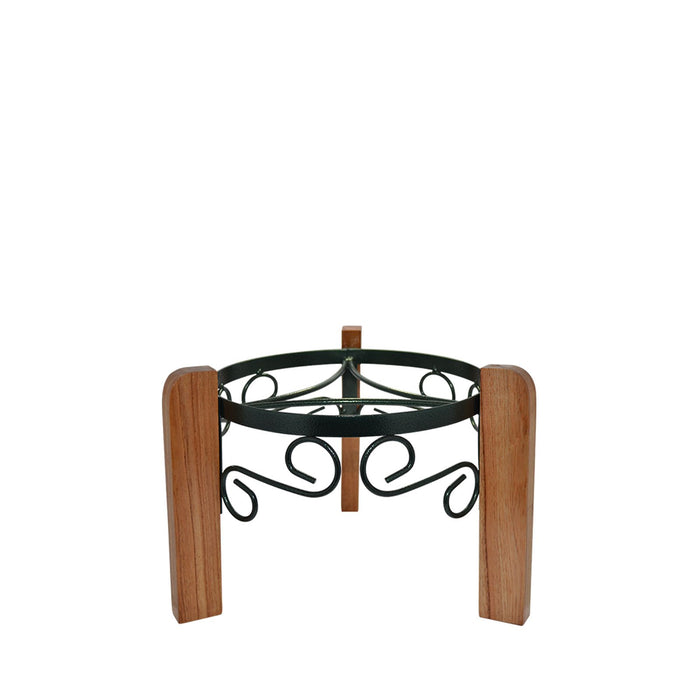 8-Inch Metal and Wood Counter Stand