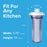 2 Stage Undersink Drinking Water Filter System, Brio Signature