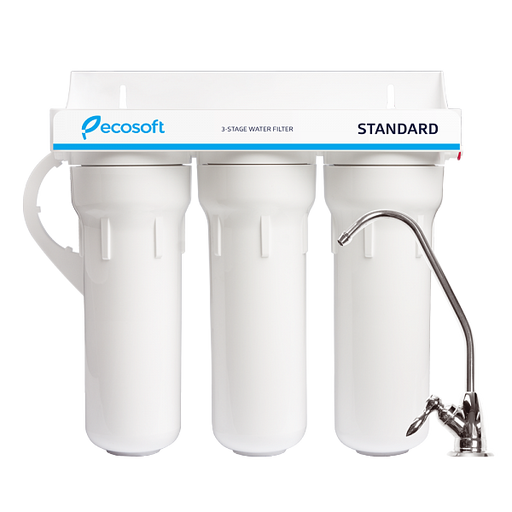 3 Stage Drinking Water Filter System, Ecosoft Standard