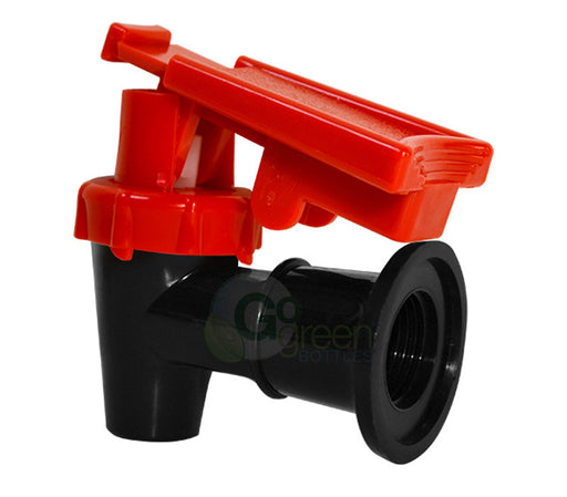 Red Cooler Valve With Safety Black Body