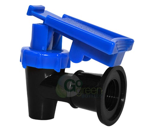 Blue Cooler Valve With Safety Black Body