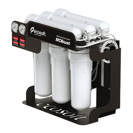 Commercial Reverse Osmosis Water Filter System, 15 GPH, Ecosoft RObust 1000